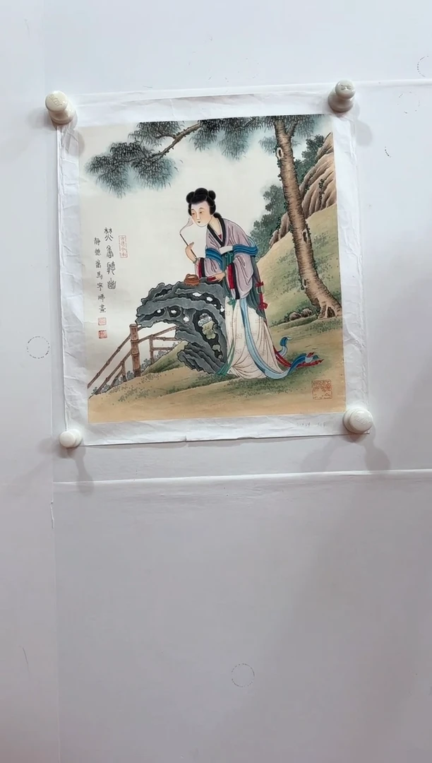 国画马老师作品分享