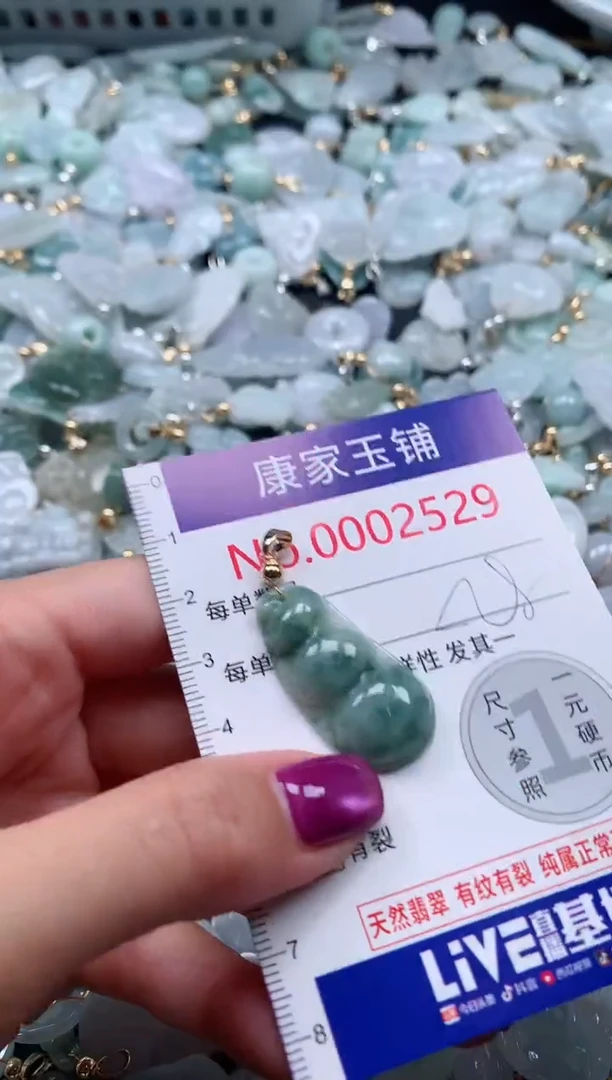 颈饰未镶嵌翡翠2529