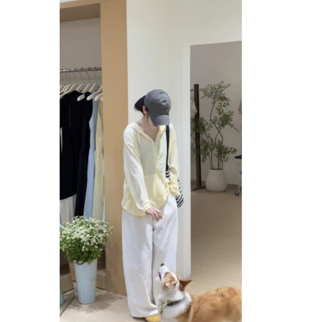 【奶酥包】春夏新款韩系休闲宽松百搭长袖外套