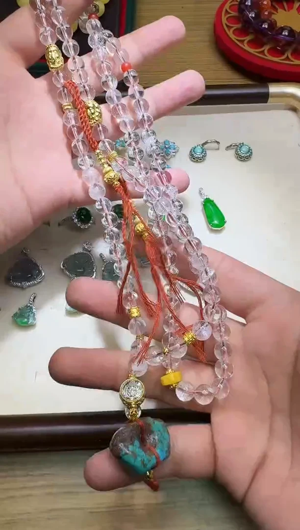 颈饰未镶嵌水晶多样性发一件 650