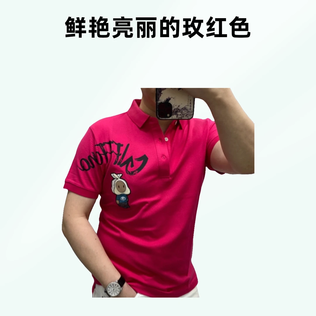 欧货流行轻奢精品polo衫2025夏天新款字母印花帅气百搭