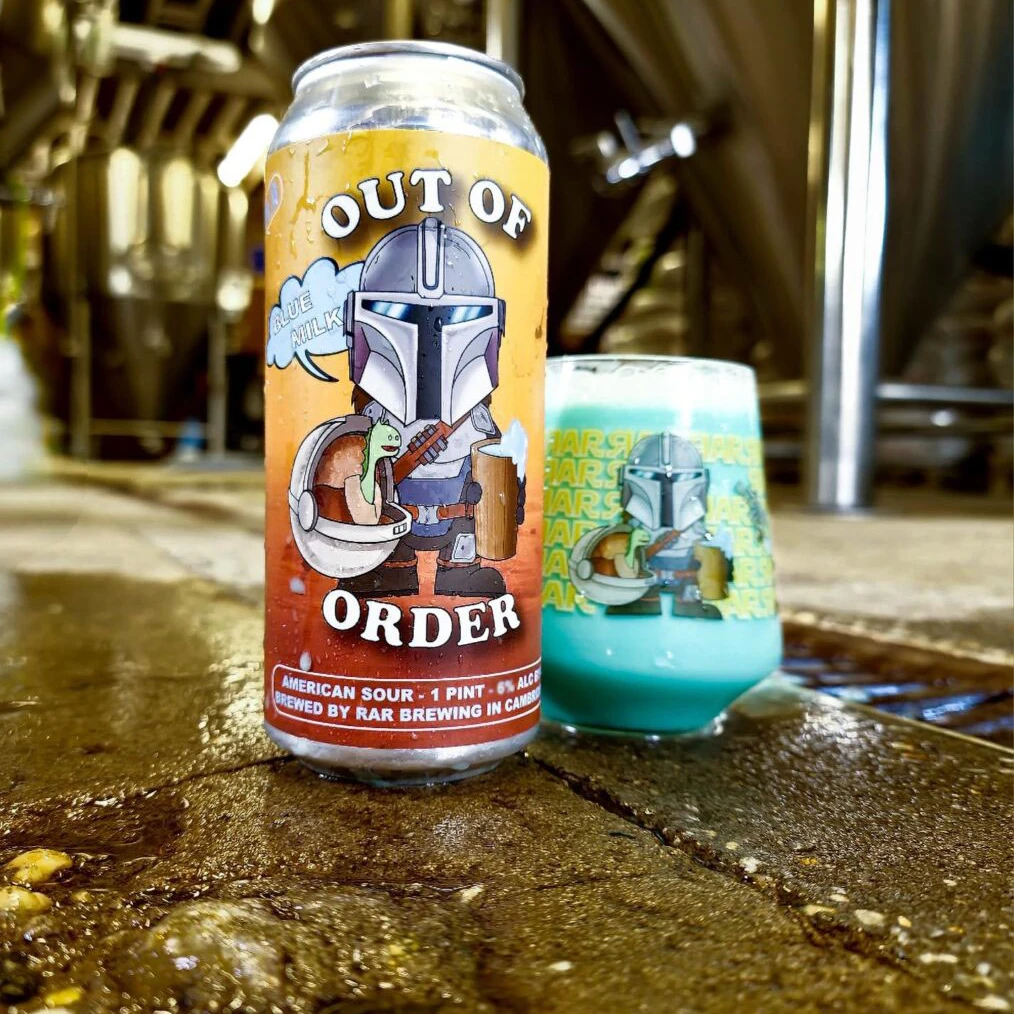 美国精酿啤酒艾尔复兴啤酒无序蓝色/红色甜蜜/无序全包473ml*1罐