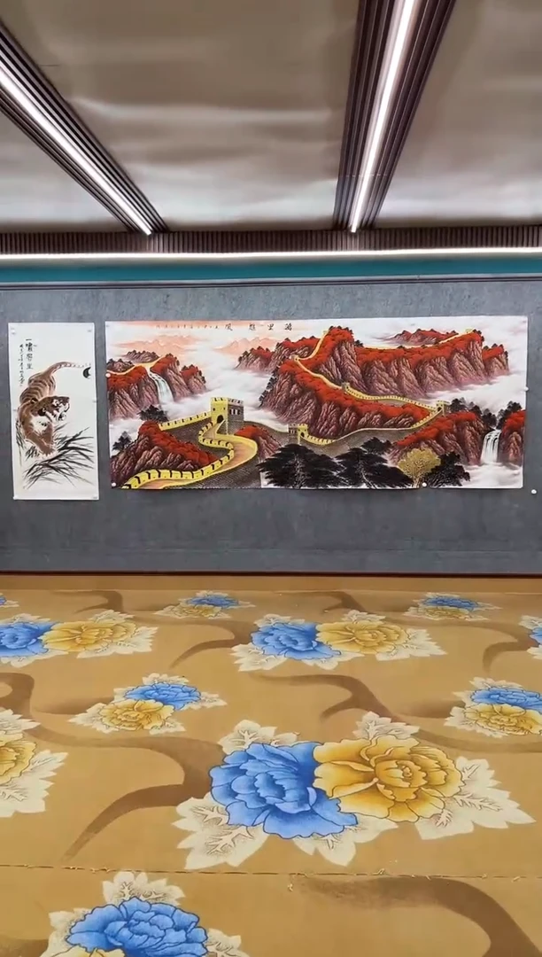 绘画Y-王红兵-大丈二-山水国画