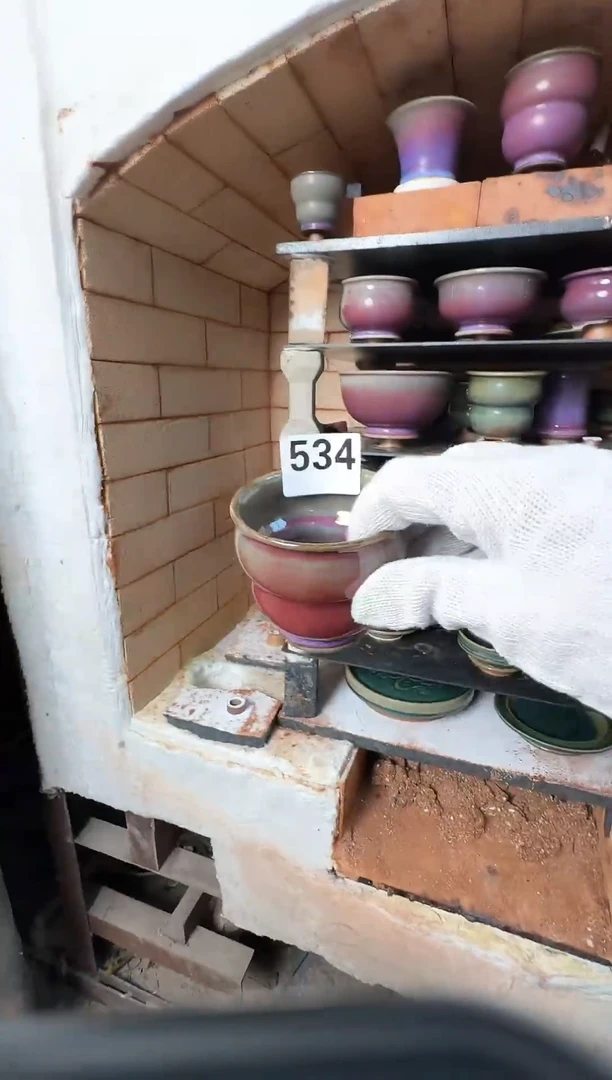 杯子钧瓷?**爱蘭山窑手作器物534 全品