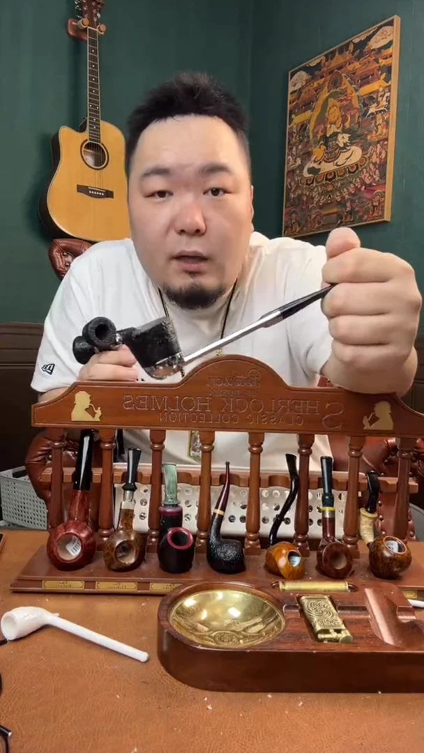 石楠木木雕款意大利进口石楠木烟斗
