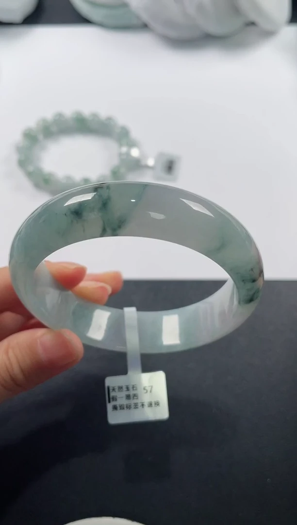 未镶嵌定制翡翠基地发货H 8493 58+