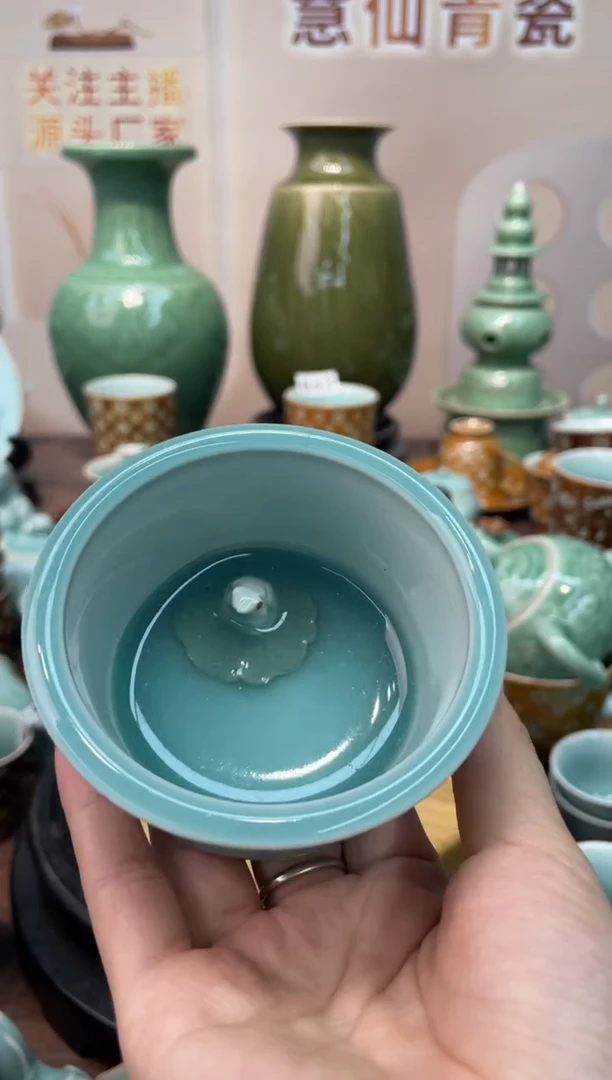 纯手工  慧仙青瓷 龙泉青瓷大促