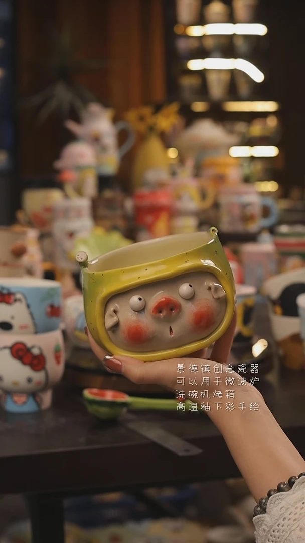 景德镇釉下彩绘设计师款式陶瓷