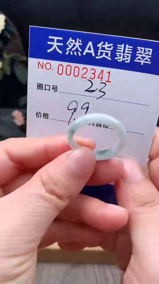 未镶嵌戒指翡翠23#