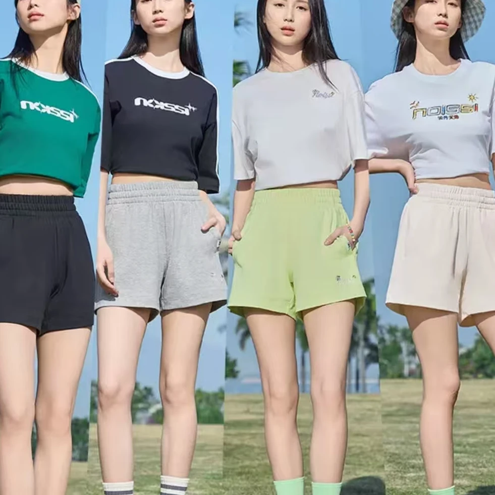 2628女士时尚百搭短裤