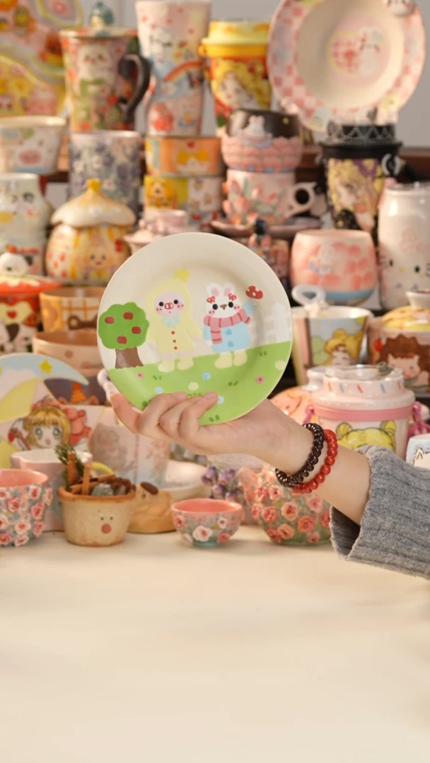 其他景德镇釉下彩手绘设计师款陶瓷