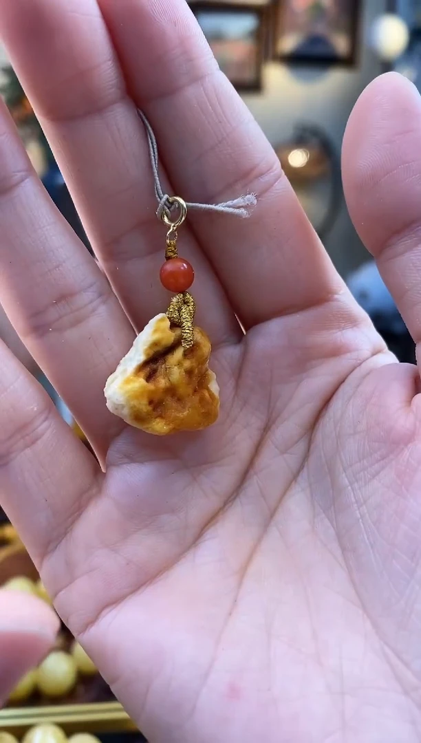 【闪购商品】未镶嵌琥珀颈饰吊坠