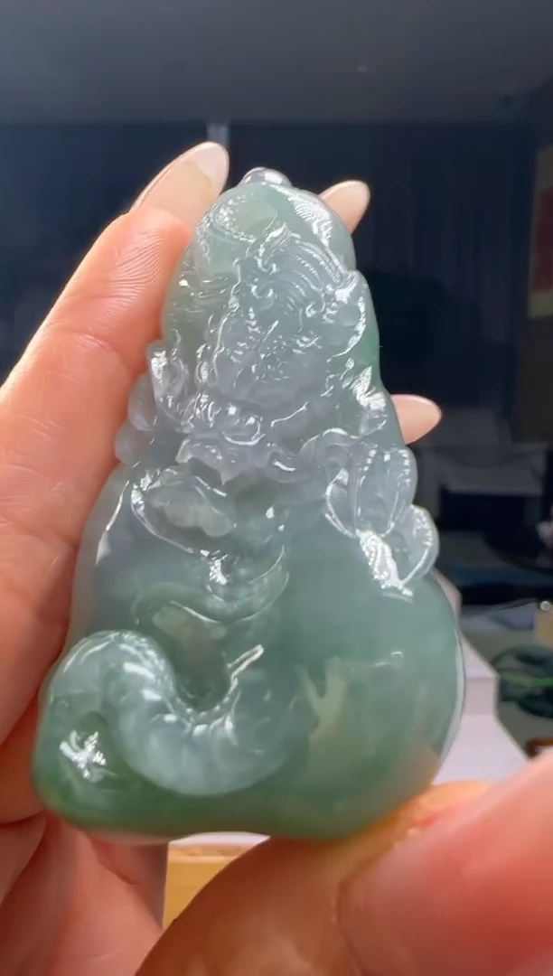 翡翠未镶嵌颈饰YJ@@960Q3J19662