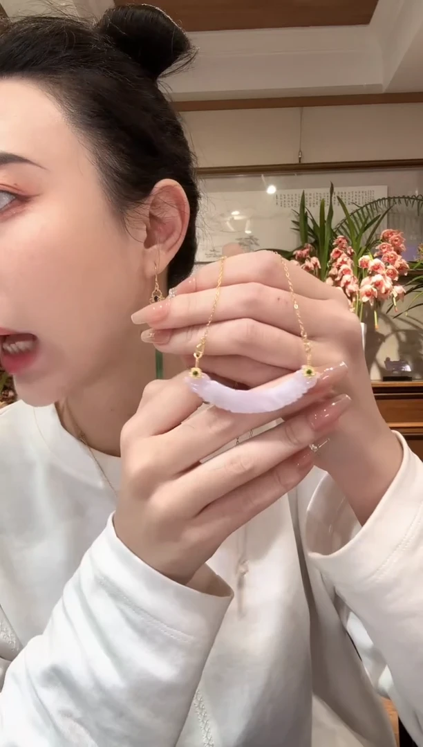 【闪购商品】翡翠颈饰未镶嵌国风