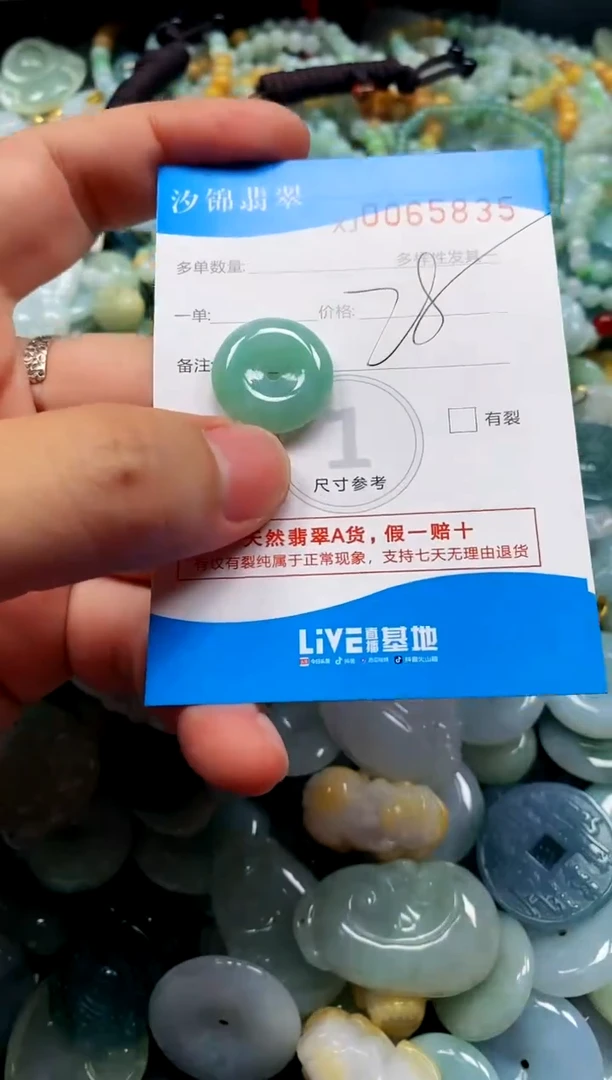 颈饰未镶嵌翡翠闪购商品0065835