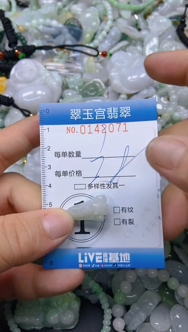 翡翠未镶嵌颈饰闪购0142071