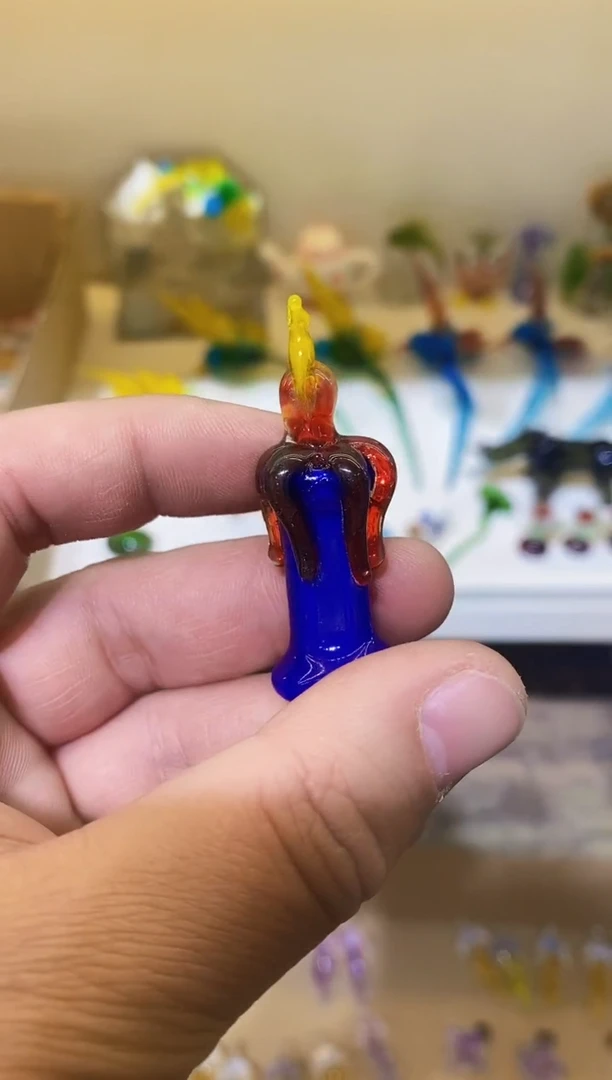 【闪购商品】琉璃手工艺品微瑕蜡烛