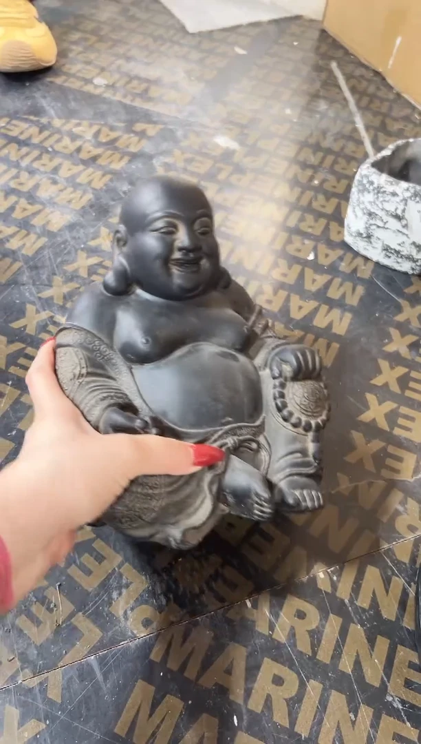 陶土【火山泥】大肚佛