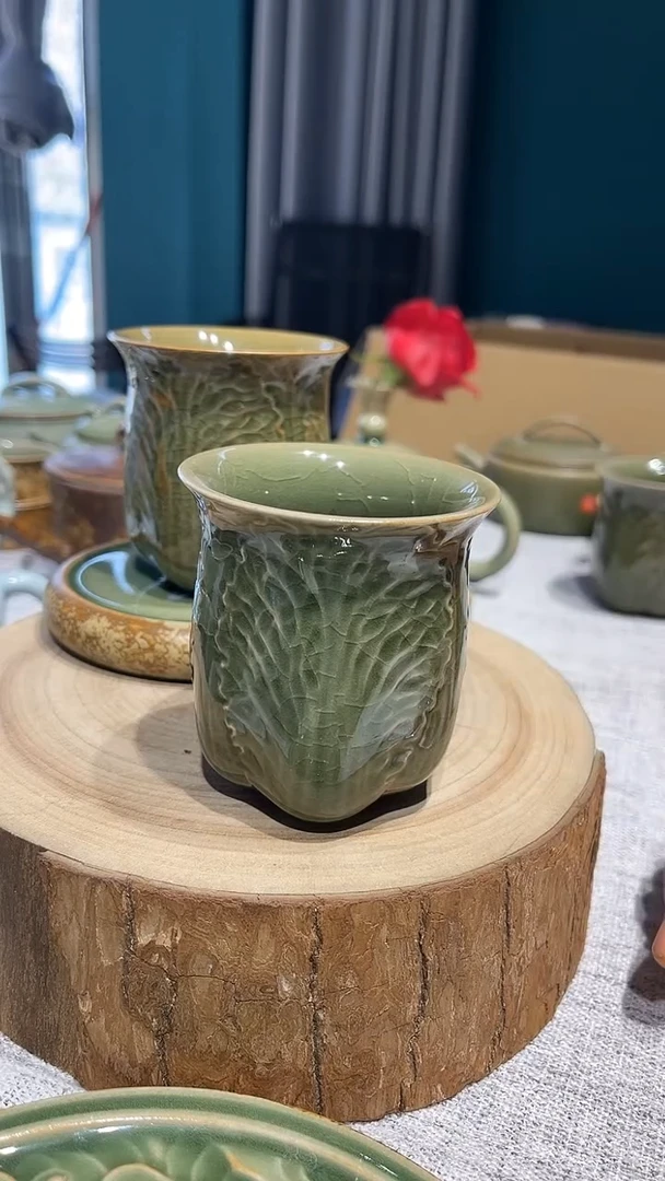 摆件陶原生态原矿百财发发发元旦福利