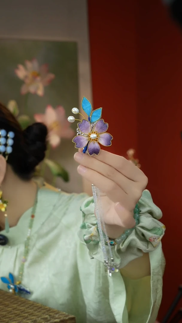 刺绣纯手工非遗国风饰品