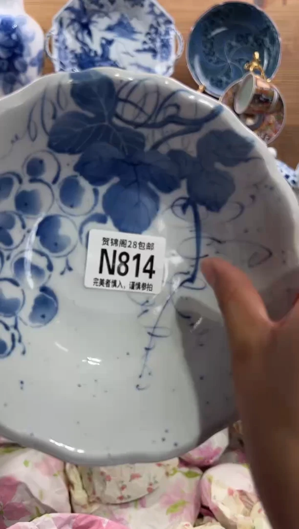 瓷片石*落      N814