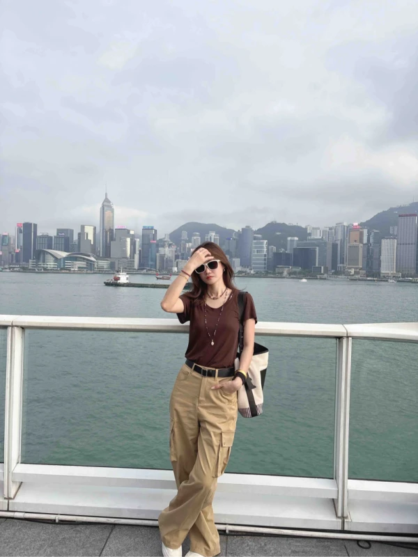 （工装长裤）随性帅气又时髦百搭高级显瘦工装长裤
