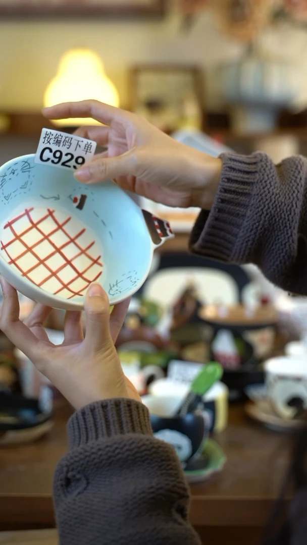 摆件陶C929 阿满屋手工手作陶瓷