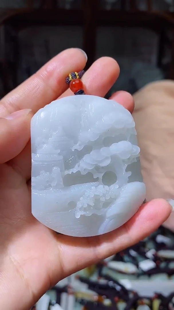 【闪购商品】和田玉挂件未镶嵌1