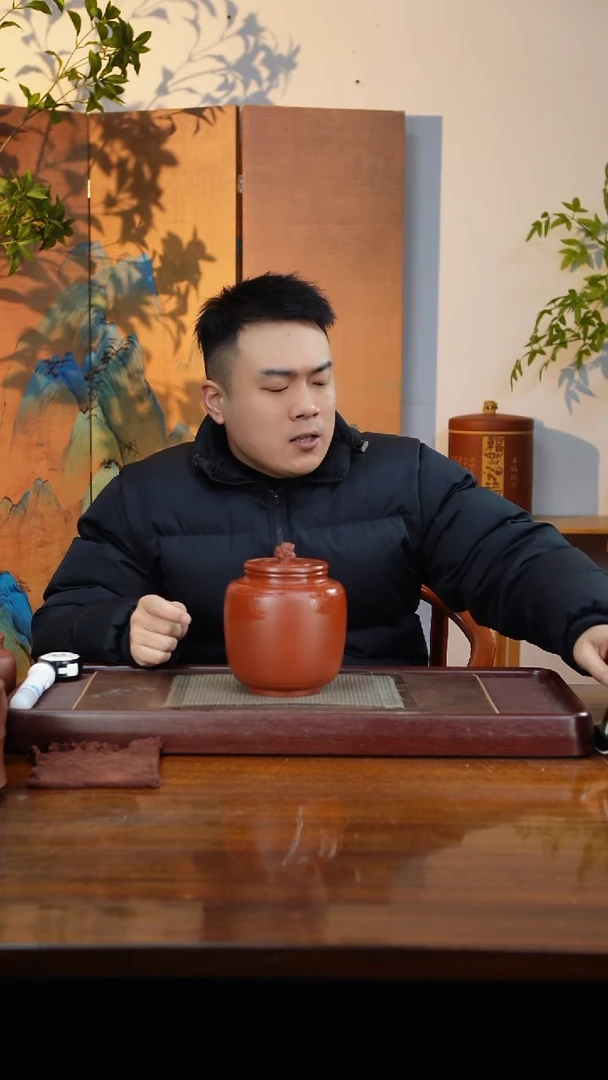 宜兴原矿紫砂茶叶罐