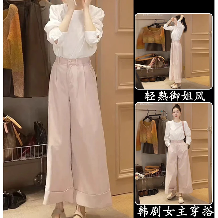 春季穿搭一整套2025新款小个子温柔系不撞款独特绝美小套装女早秋