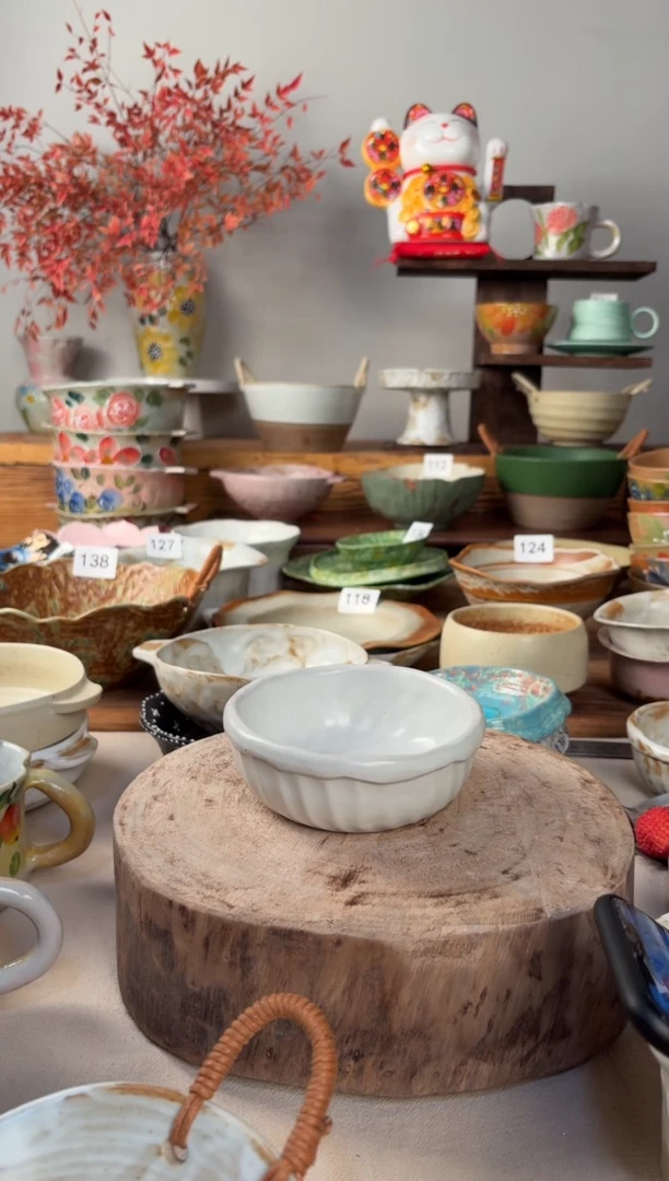 陶瓷027-粗陶米饭碗