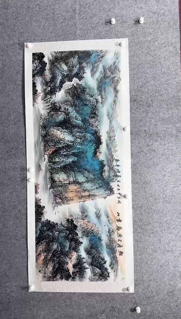 国画张传亭老师的作品