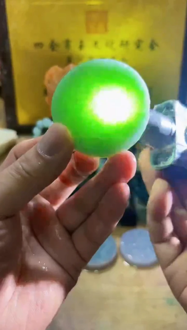 未镶嵌挂件翡翠A货常星7446