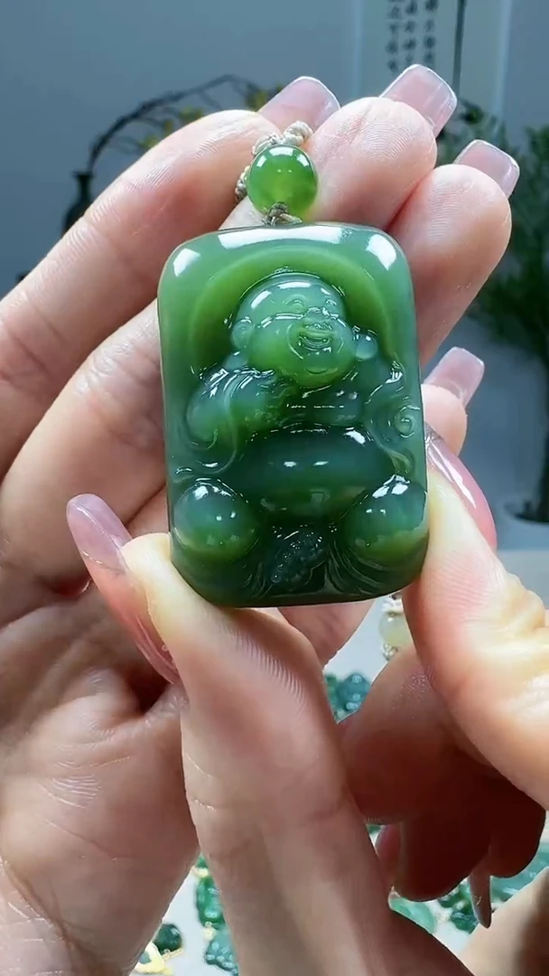 未镶嵌和田玉挂件1