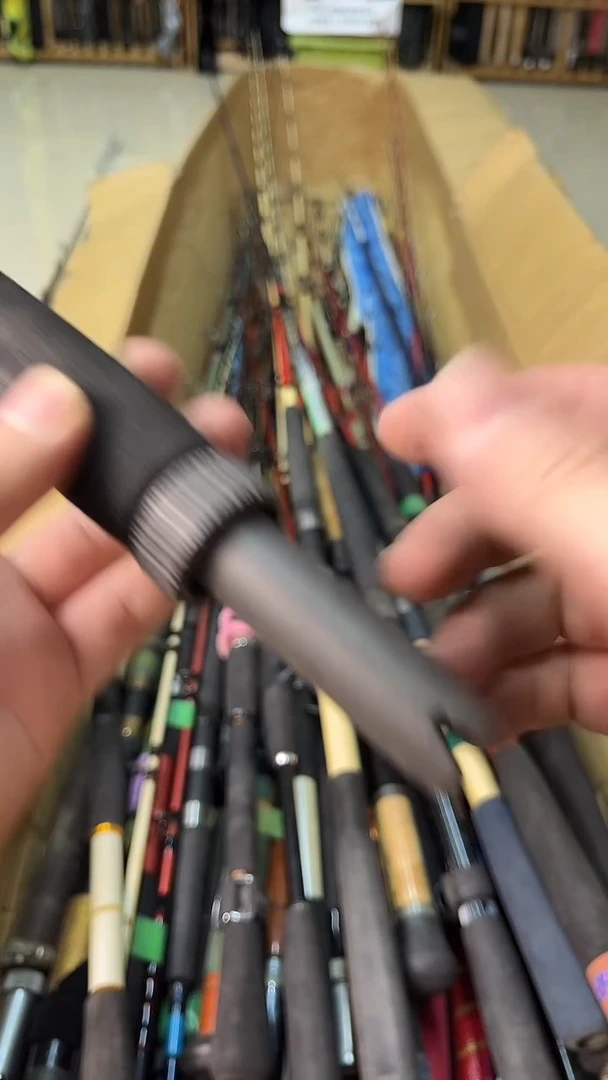 通****社中古鱼竿，实物以直播间为准