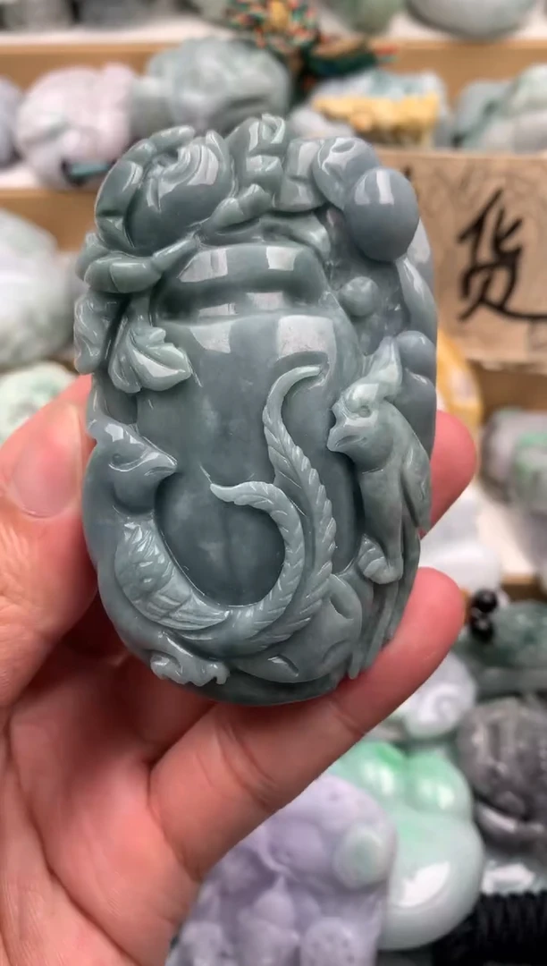 吊坠(不含链)未镶嵌翡翠1