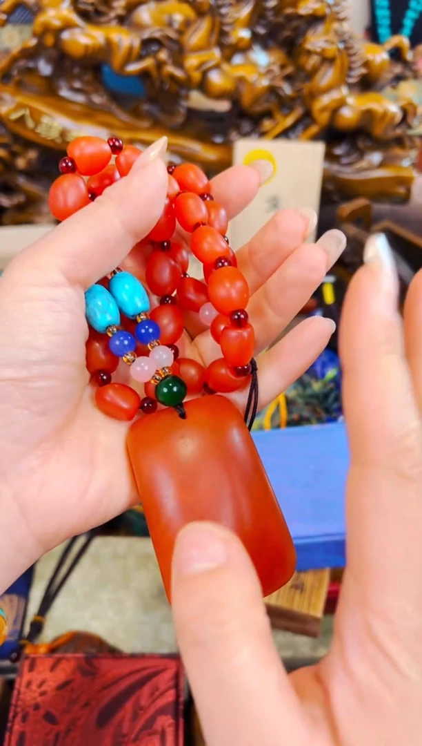 未镶嵌颈饰蜜蜡兰妹专属高端链接65