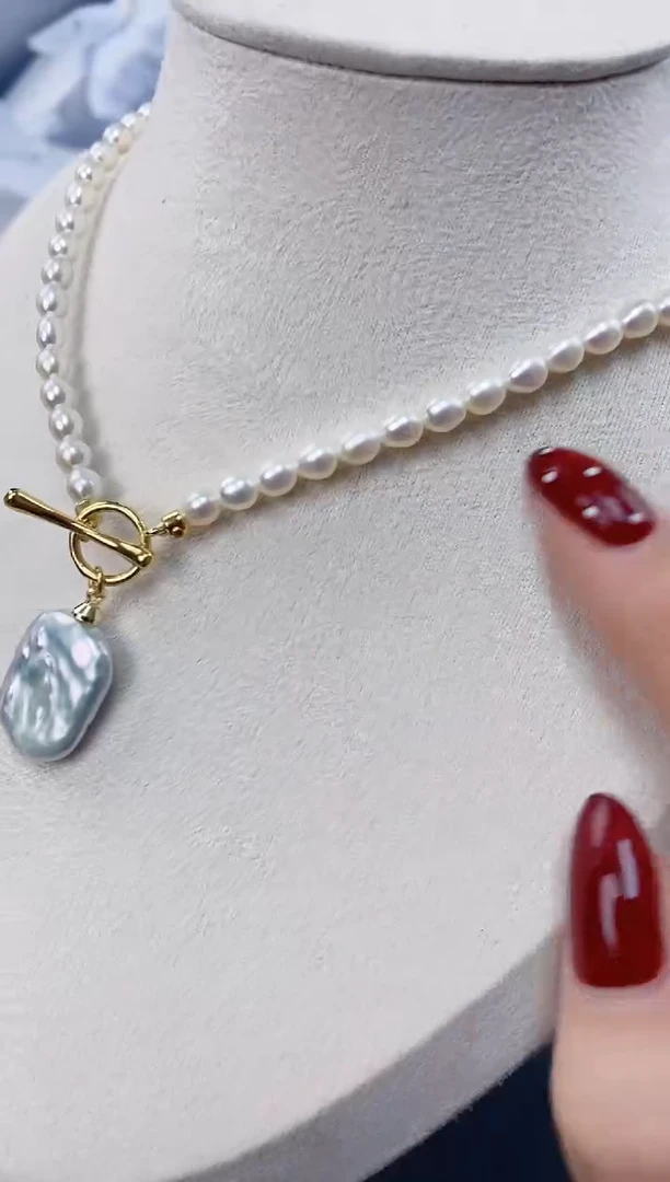 未镶嵌耳饰淡水珍珠XL1064