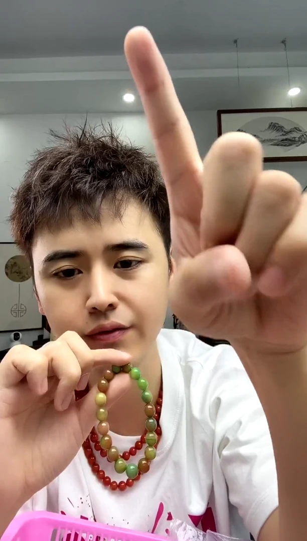 玛瑙/玉髓颈饰未镶嵌盐源玛瑙手串卡10