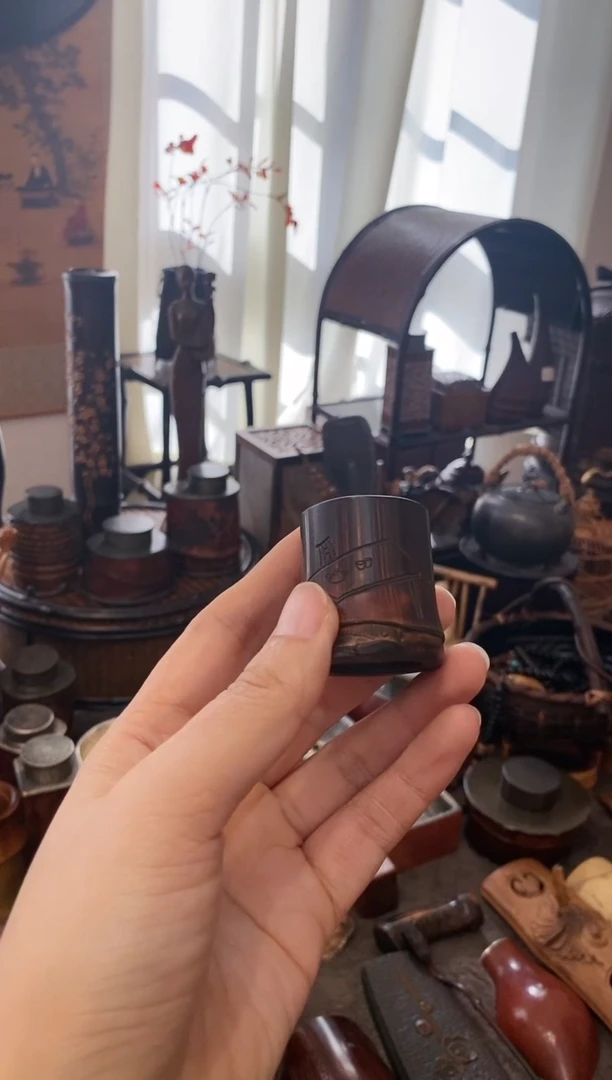 用****8竹子精品雕刻盖置