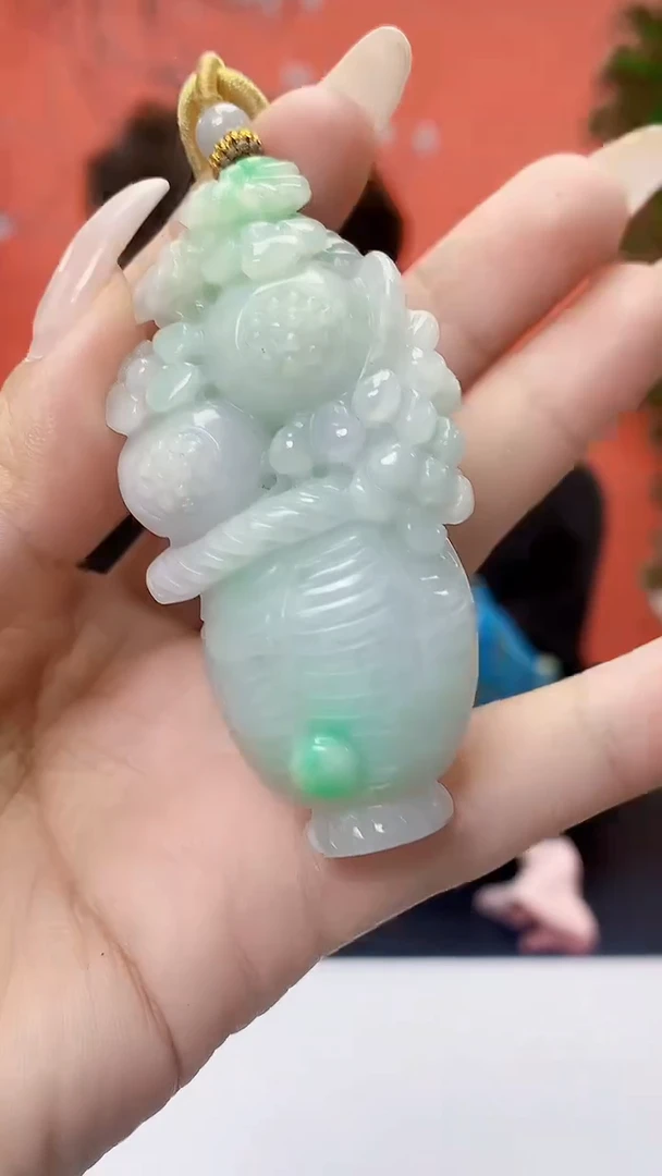 未镶嵌定制翡翠5159ty-毛货挂件72