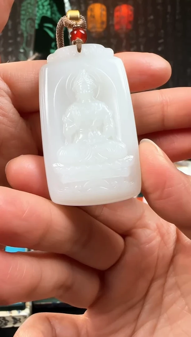未镶嵌和田玉挂件观音