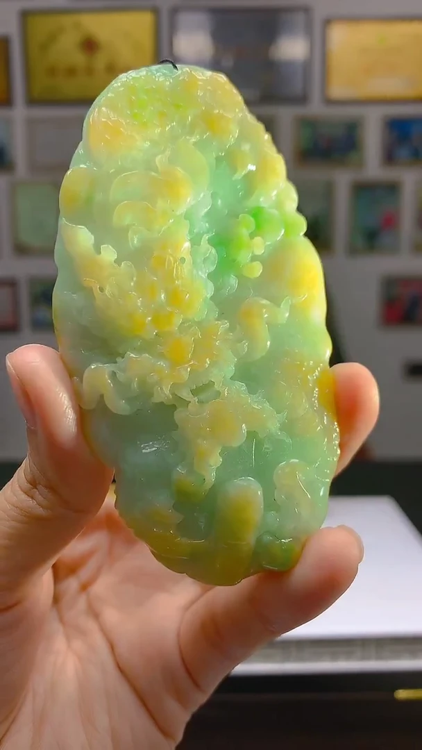 未镶嵌定制翡翠萝****汤毛货闪购链接XDS0