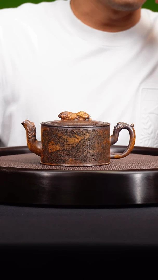 茶壶紫砂宜兴紫砂原矿壶