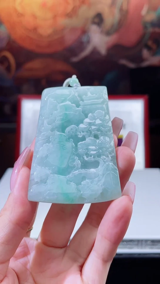 颈饰未镶嵌翡翠翡翠