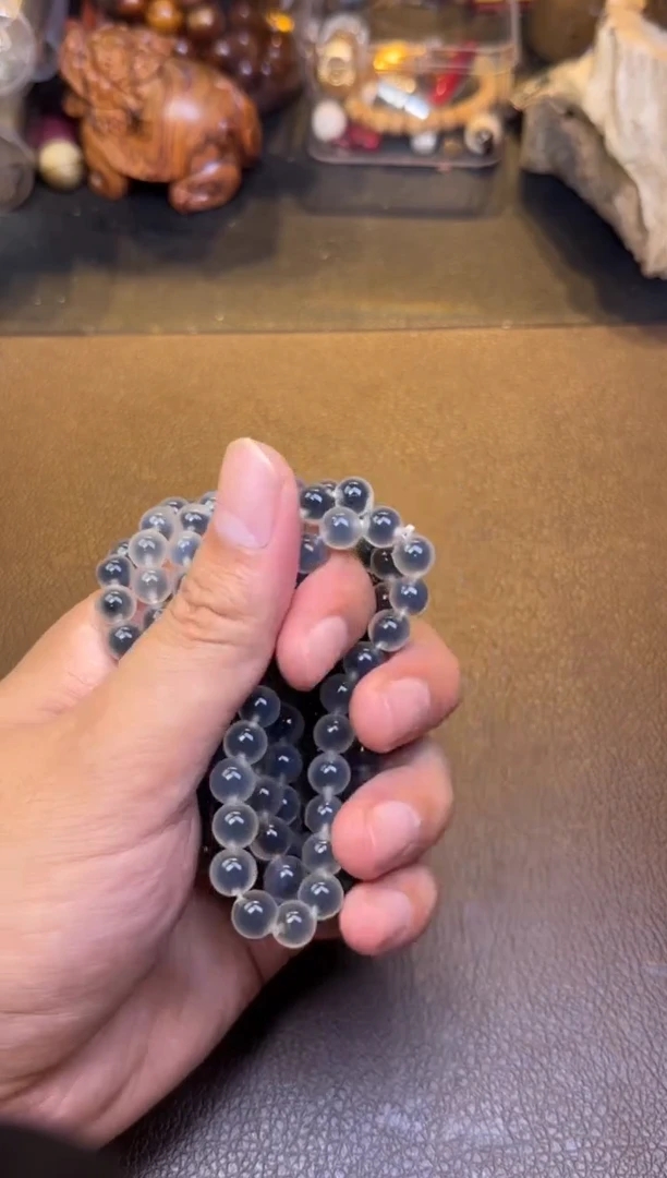 玛瑙/玉髓手链未镶嵌糖心玛瑙8mm单圈