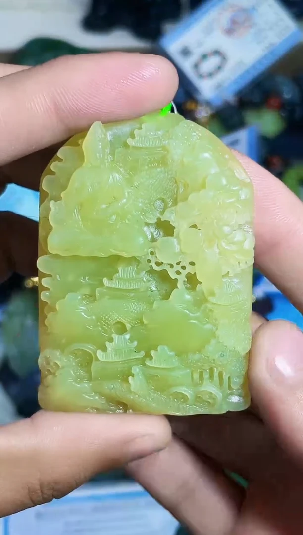 颈饰未镶嵌和田玉1