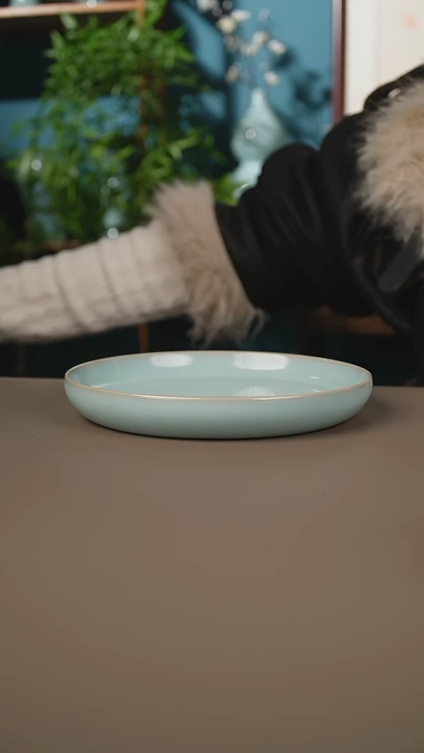 天青奉化碟微暇1