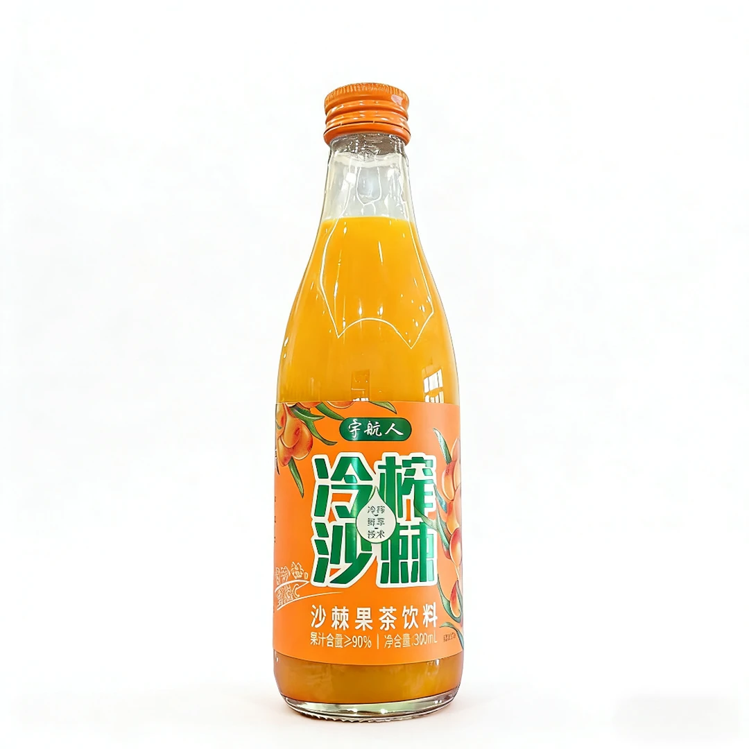 【维C沙棘汁】宇航人维C果茶饮料沙棘汁300m l*1