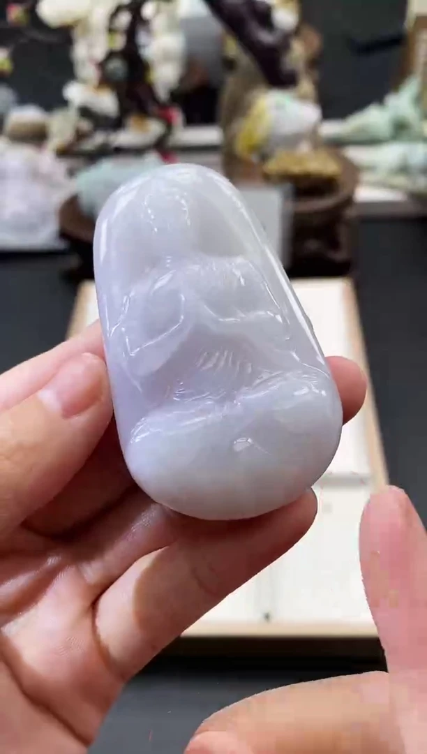 翡翠未镶嵌颈饰天然缅甸A货翡翠